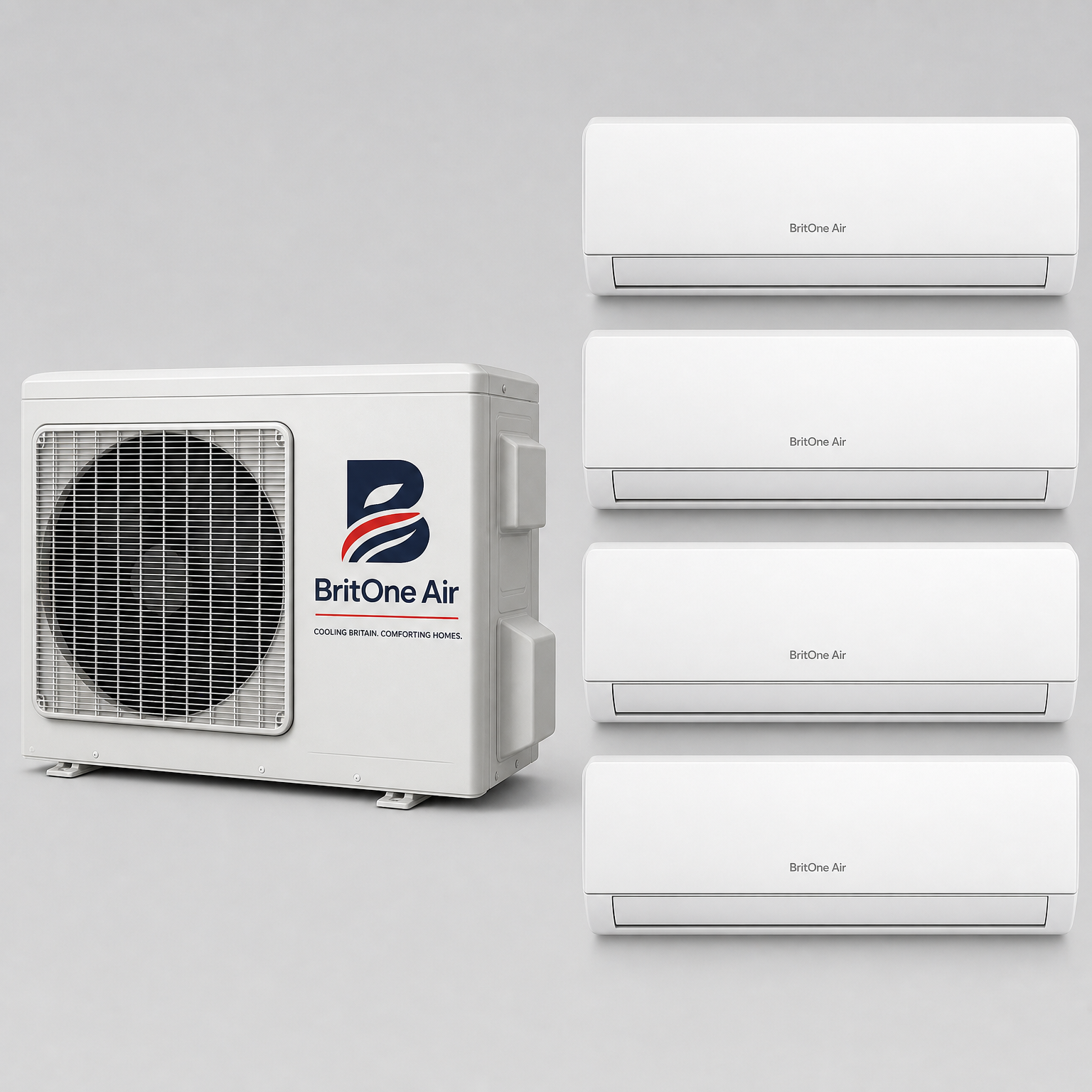 BritOne Air Multi 4 Zone Multi Split Air Conditioner (9.0kW)