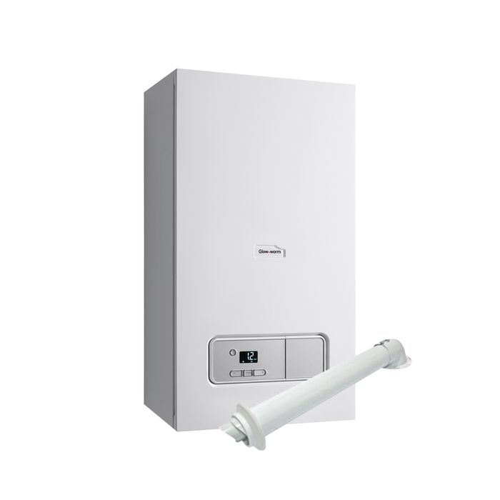 Glow-Worm Ultimate 3 25R 25kW Heat Only Boiler Pack with Horizontal Flue Pack