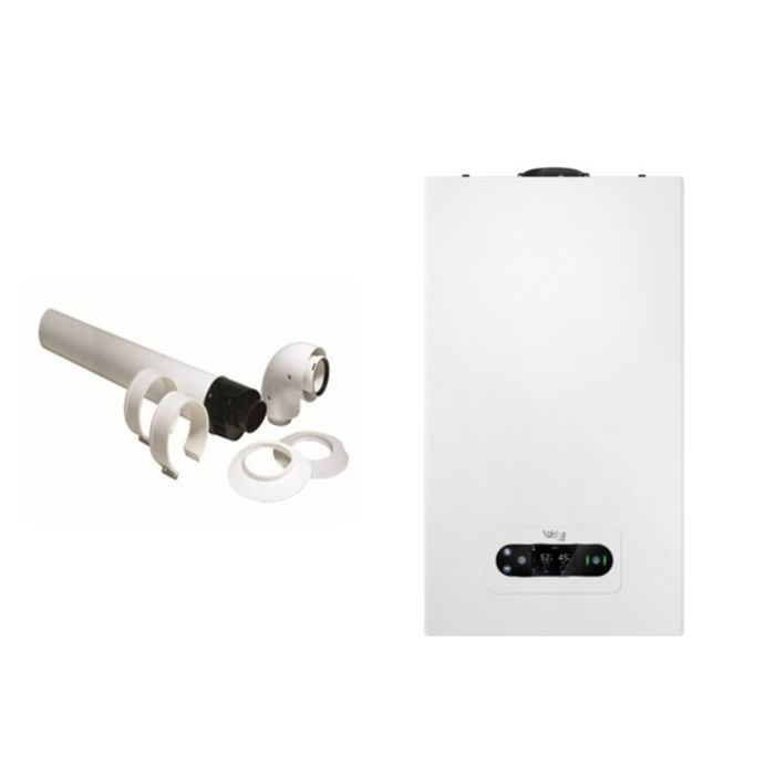 Vokera Pinnacle 30C 30kW Combi Boiler Pack with Horizontal Flue pack