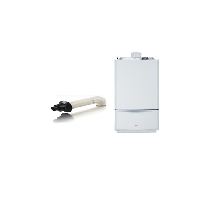 Alpha E-Tec Plus NX 33kW Combi Boiler Pack & Easy Flue