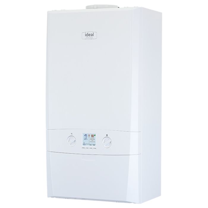 Ideal Boilers Logic Max C35 35kW NG COMBI2 Boiler Pack, Vertical Flue & Halo Wifi
