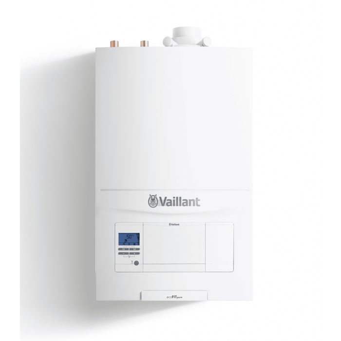 Vaillant Ecofit Pure Heat Only 25kW Boiler Pack & V/Flue & Filter