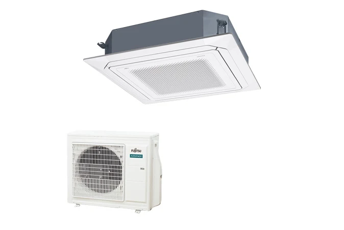 Fujitsu General Standard Range - Circular Flow Cassette - Single Phase split system 6.8 kW AUXG24KRLB/AOEG24KBTB
