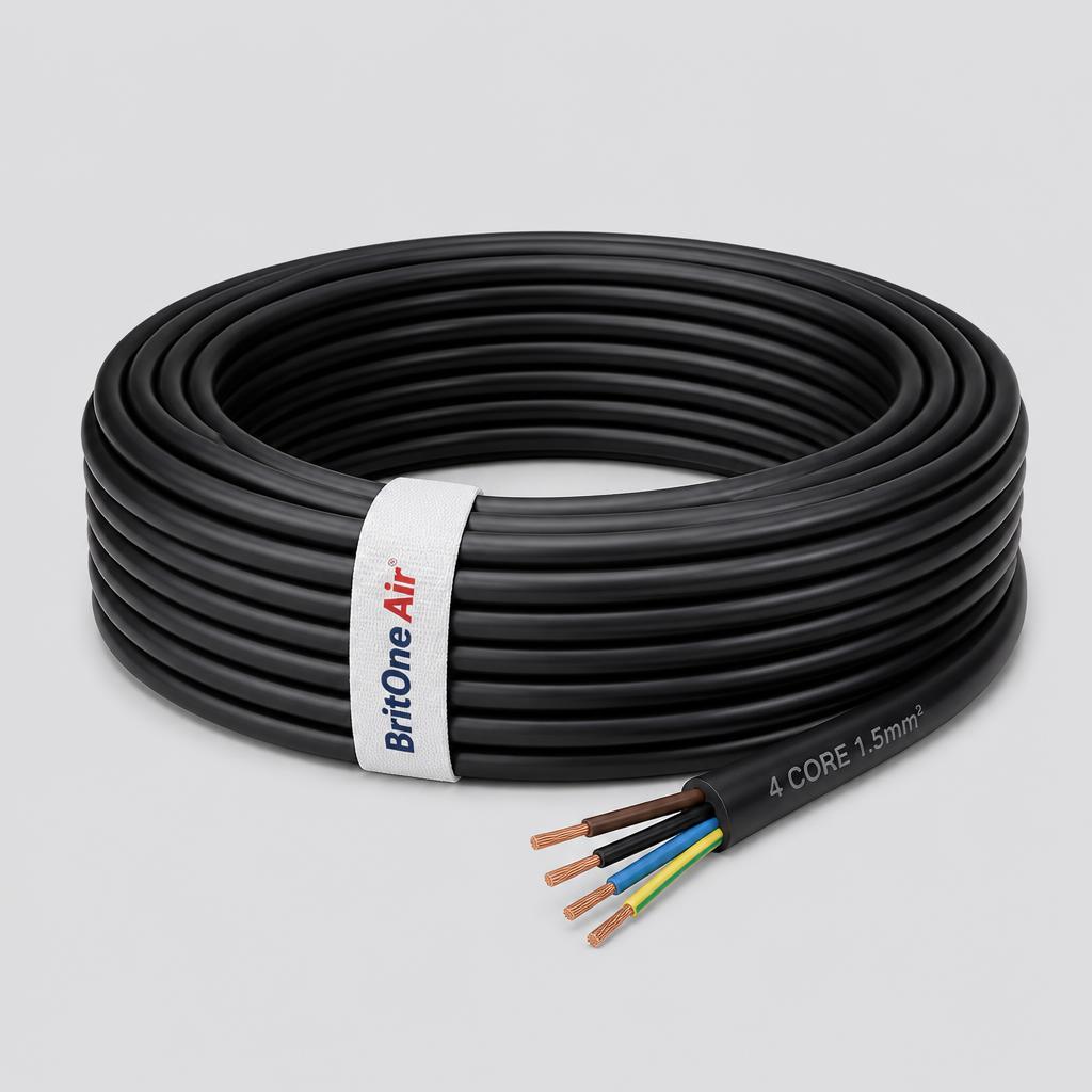 BritOne Air 4-Core Cable 1.5mm² — 5m