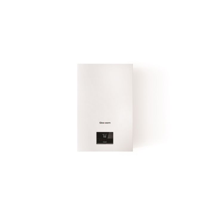 Glow-Worm Compact 24kW Combi Boiler Pack With Vertical Flue & Filter