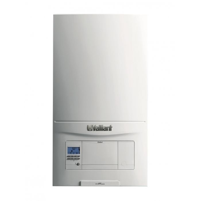 Vaillant Ecofit Pure System 12kW Boiler Pack & V/Flue & Filter
