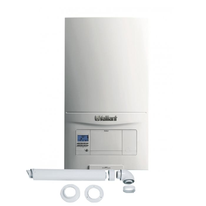 Vaillant EcoFit Pure 400 35kW Heat Only Boiler Pack with Horizontal Flue Pack