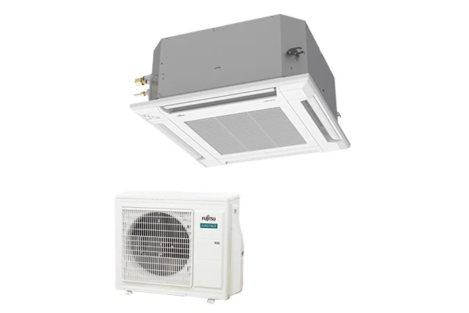 Fujitsu General Standard Range Compact Cassette - Single Phase split system 6.8 kW AUXG24KVLA/AOEG24KBTB