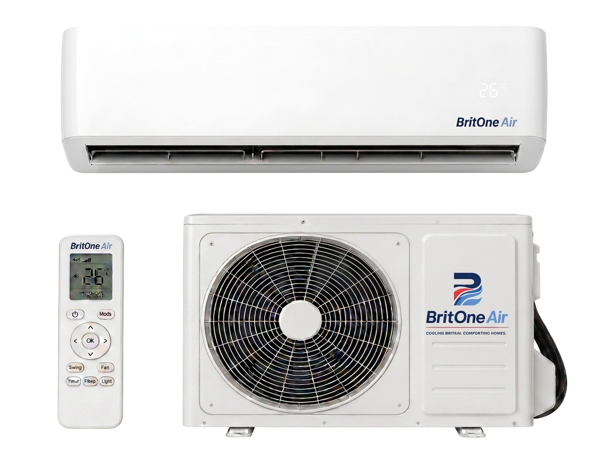 BritOne Air One 9000 BTU (2.6kW) Wall Mounted Air Conditioner