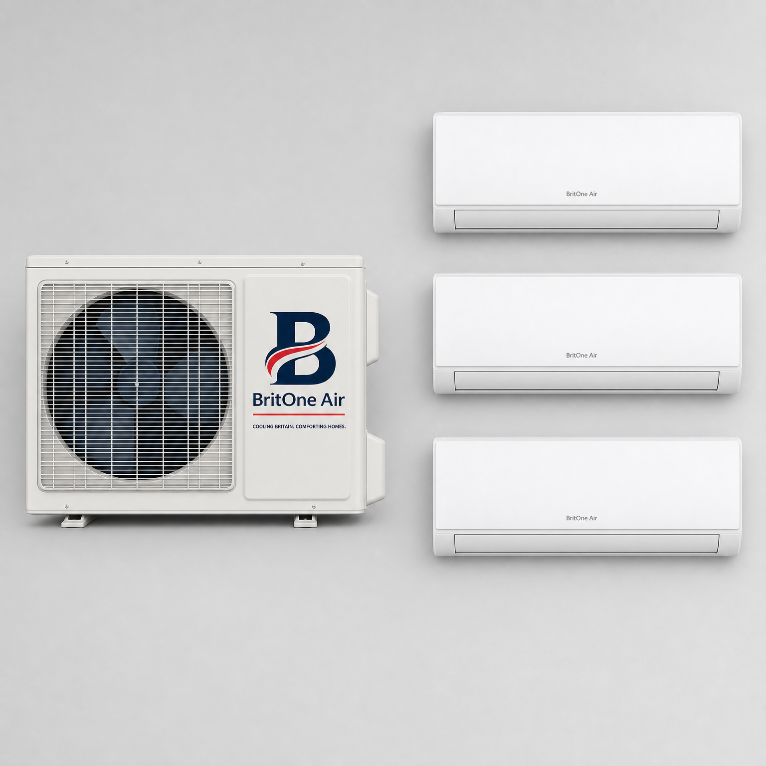 BritOne Air Multi 3 Zone Multi Split Air Conditioner (7.2kW)