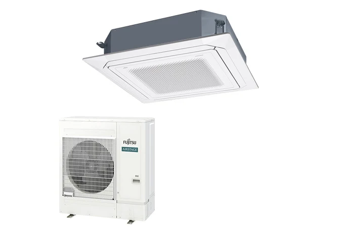 Fujitsu General Standard Range - Circular Flow Cassette - Single & Three Phase split system 13.4 kW AUXG54KRLB/AOEG54KBTB