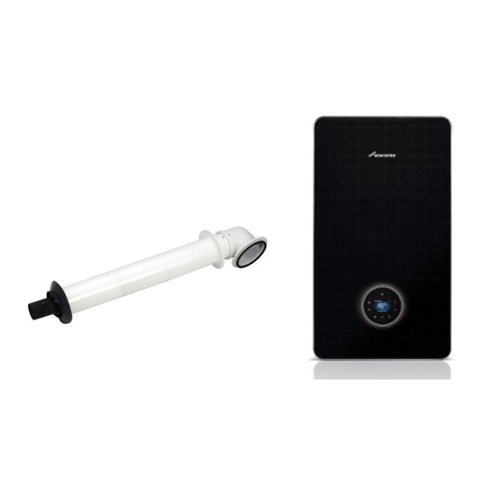 Worcester Bosch Greenstar 8000+ Style 36kW Combi Boiler Pack & Horizontal Flue