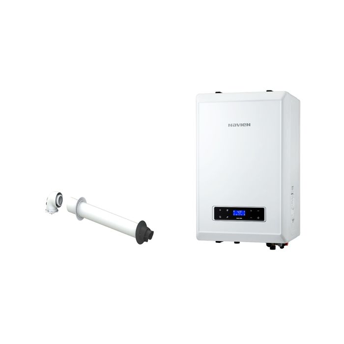 Navien 28kW Combi Boiler Pack with Horizontal Flue Ncb 28
