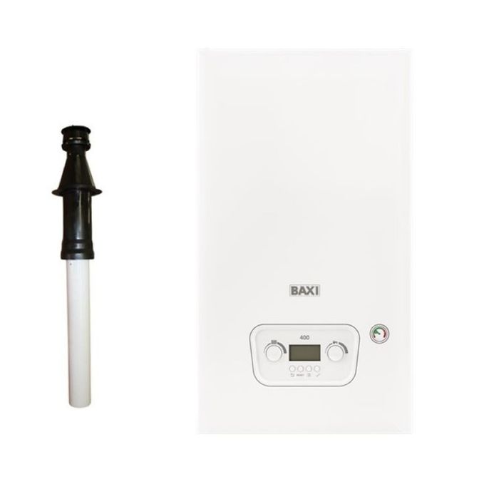 BAXI 430 Combi 21 30kW boiler Pack & Vertical Flue