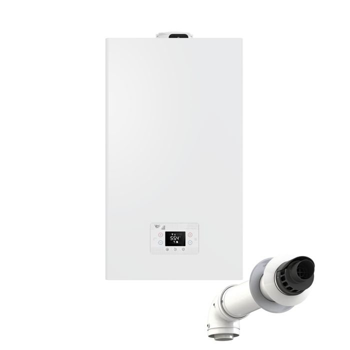 Vokera Easiheat 29C 29kW Combi Boiler Pack with Horizontal Flue