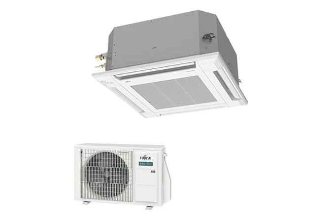 Fujitsu General Standard Range Compact Cassette - Single Phase split system 2.5 kW AUXG09KVLA/AOEG09KBTB