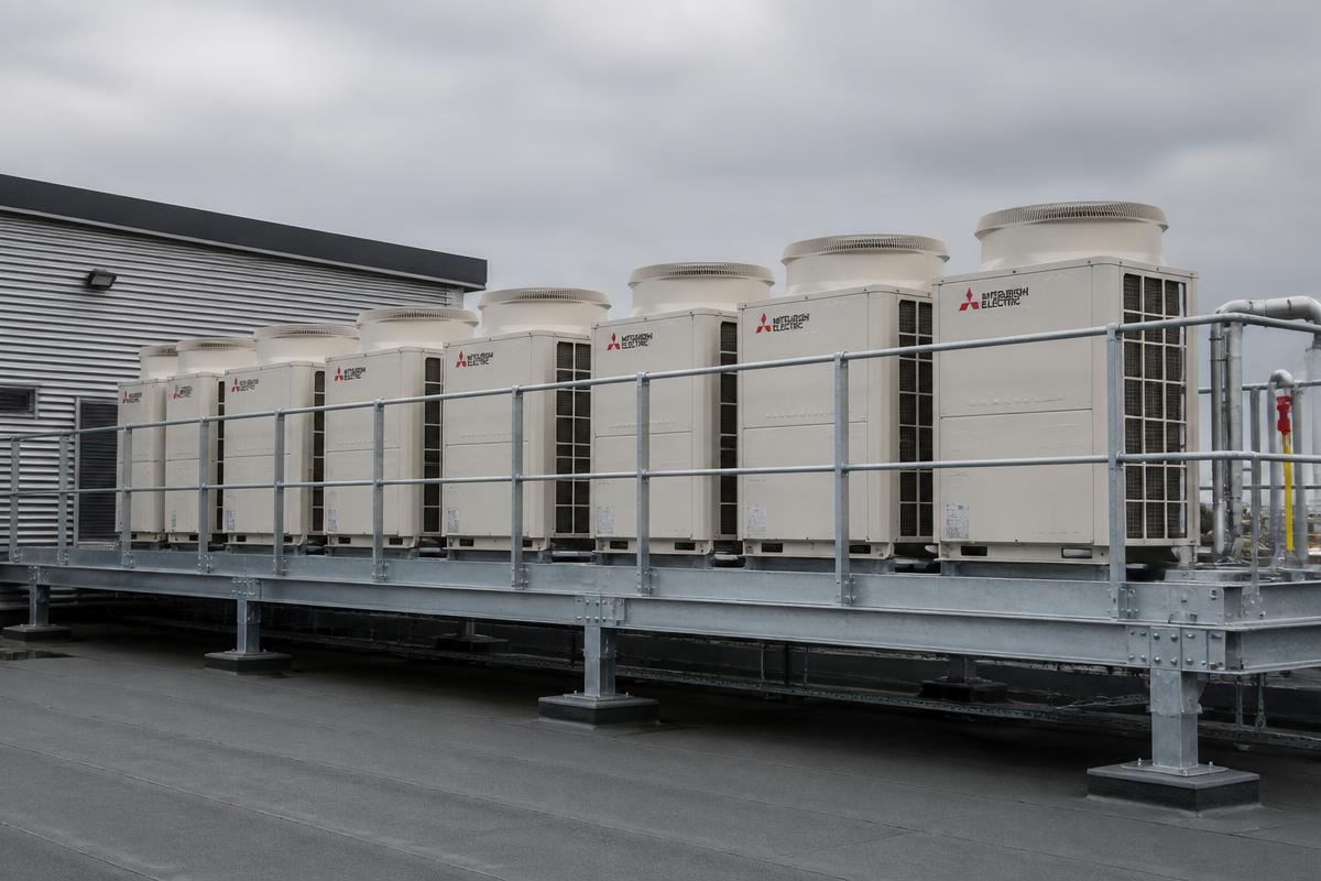 Rooftop VRF plant