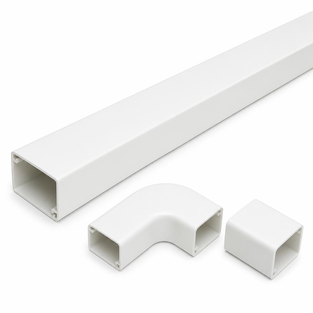 Trunking (white & black) — supplied with Single split air conditioning unit orders in Grantham